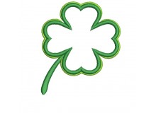 Stickdatei Kleeblatt - Glücksklee